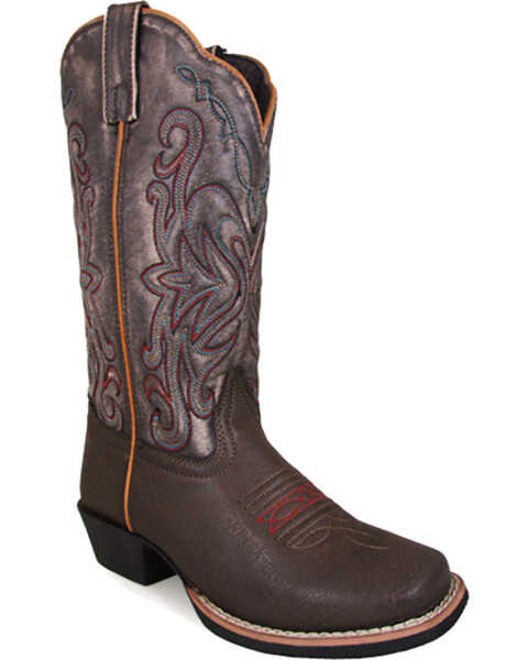 Image #1 - Smoky Mountain Women's Fusion #2 Western Boots - Broad Square Toe , , hi-res
