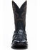 Image #5 - Cody James Men's Black Flat Pirarucu Western Boots - Narrow Square Toe, , hi-res