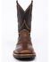Cody James Men's Extreme Embroidery Western Boots - Broad Square Toe, Brown, hi-res