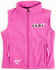 Image #1 - Cowgirl Hardware Toddler Girls' Cowgirl Softshell Vest, Pink, hi-res