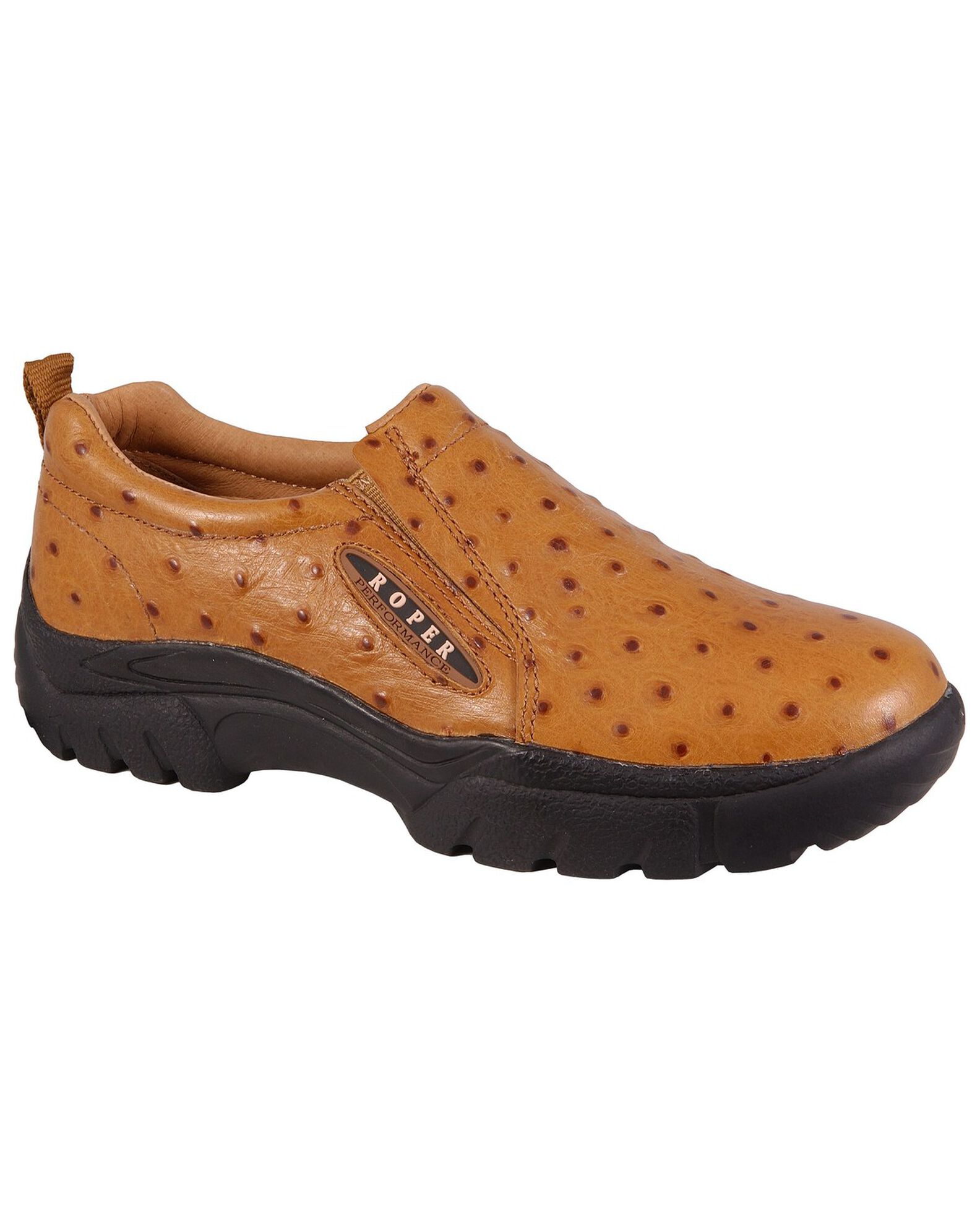 Roper ostrich slip on shoes on sale