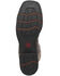 Laredo Men's Arlo Bucklace Fancy Sidewinder Western Boots - Broad Square Toe , Brown, hi-res