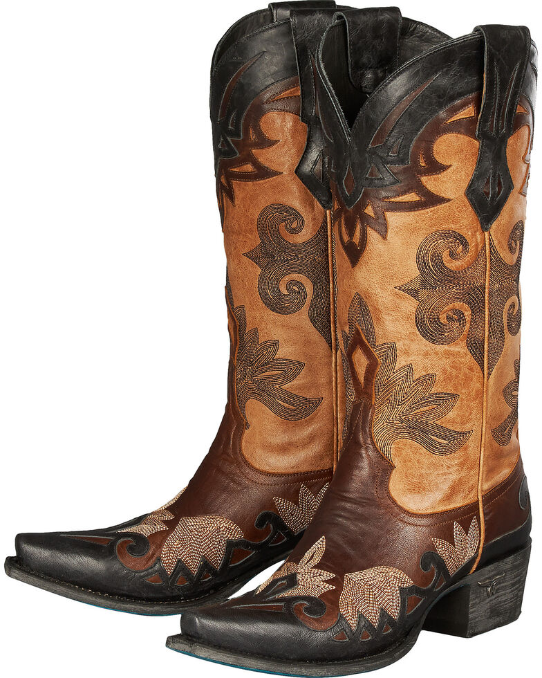 ladies western style boots