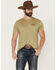 Image #2 - Ariat Men's Circle Desert Short Sleeve Graphic T-Shirt, Green, hi-res