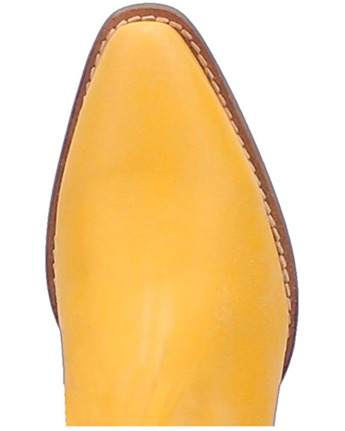 Image #6 - Dingo Women's Fine N' Dandy Leather Booties - Snip Toe, Yellow, hi-res