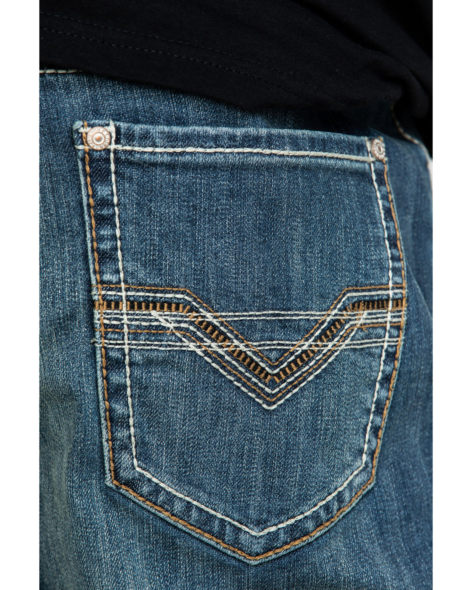 Rock & Roll Cowboy Men's Reflex Double Barrel Relaxed