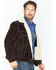 Image #4 - Scully Men's Boar Suede Pilot Jacket, Chocolate, hi-res