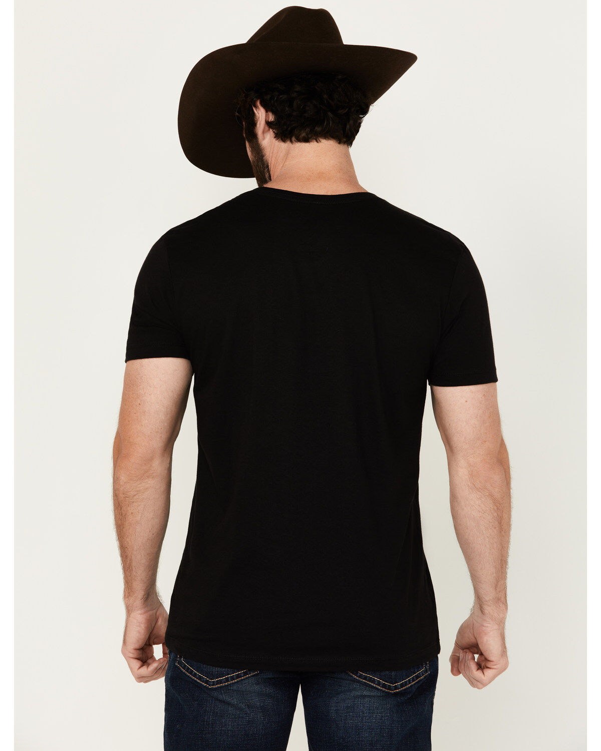 Image #4 - RANK 45® Men's Freedom Rider Americana Short Sleeve Graphic T-Shirt, Black, hi-res