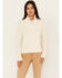 Image #1 - Shyanne Women's Cable Fringe Sweater, Cream, hi-res