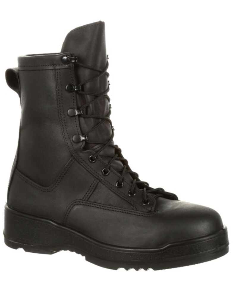 Rocky Men's Entry Level Hot Weather Military Boots Steel Toe Boot Barn