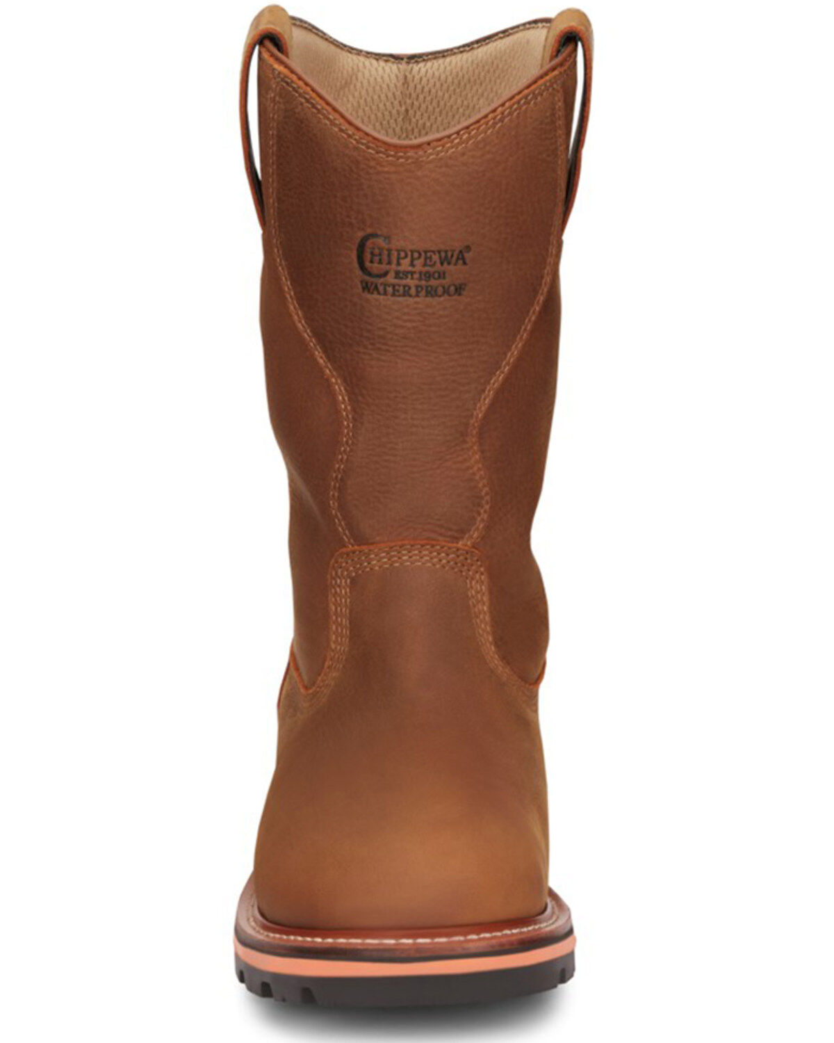 Image #4 - Chippewa Men's Thunderstruck Blonde Pull On Waterproof Nano Work Boots - Composite Toe, Lt Brown, hi-res