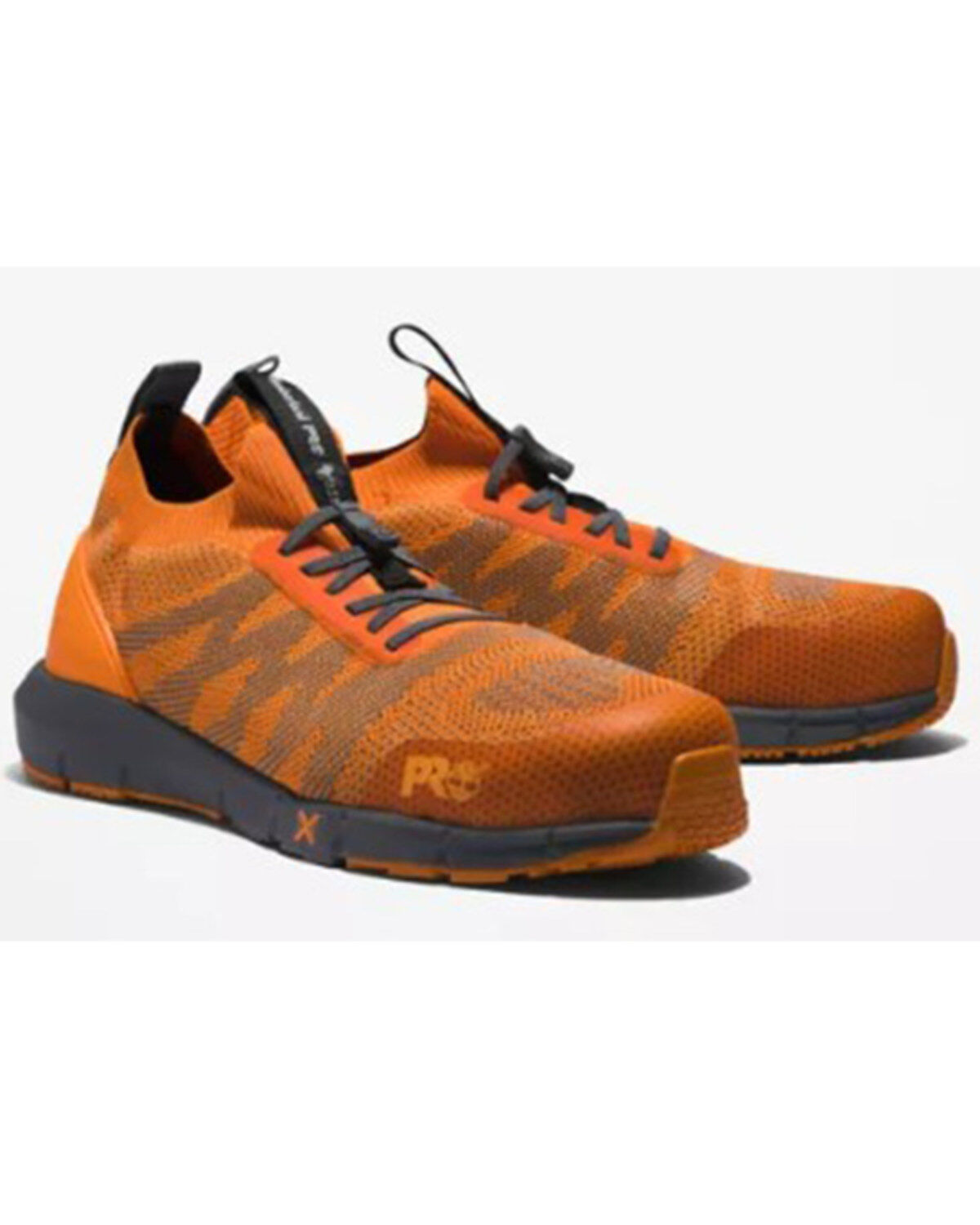 Image #1 - Timberland Men's Pro Radius Knit Lace-Up Safety Shoes - Composite Toe, Grey, hi-res