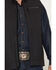 Image #3 - Cinch Men's Bonded Softshell Vest, Black, hi-res