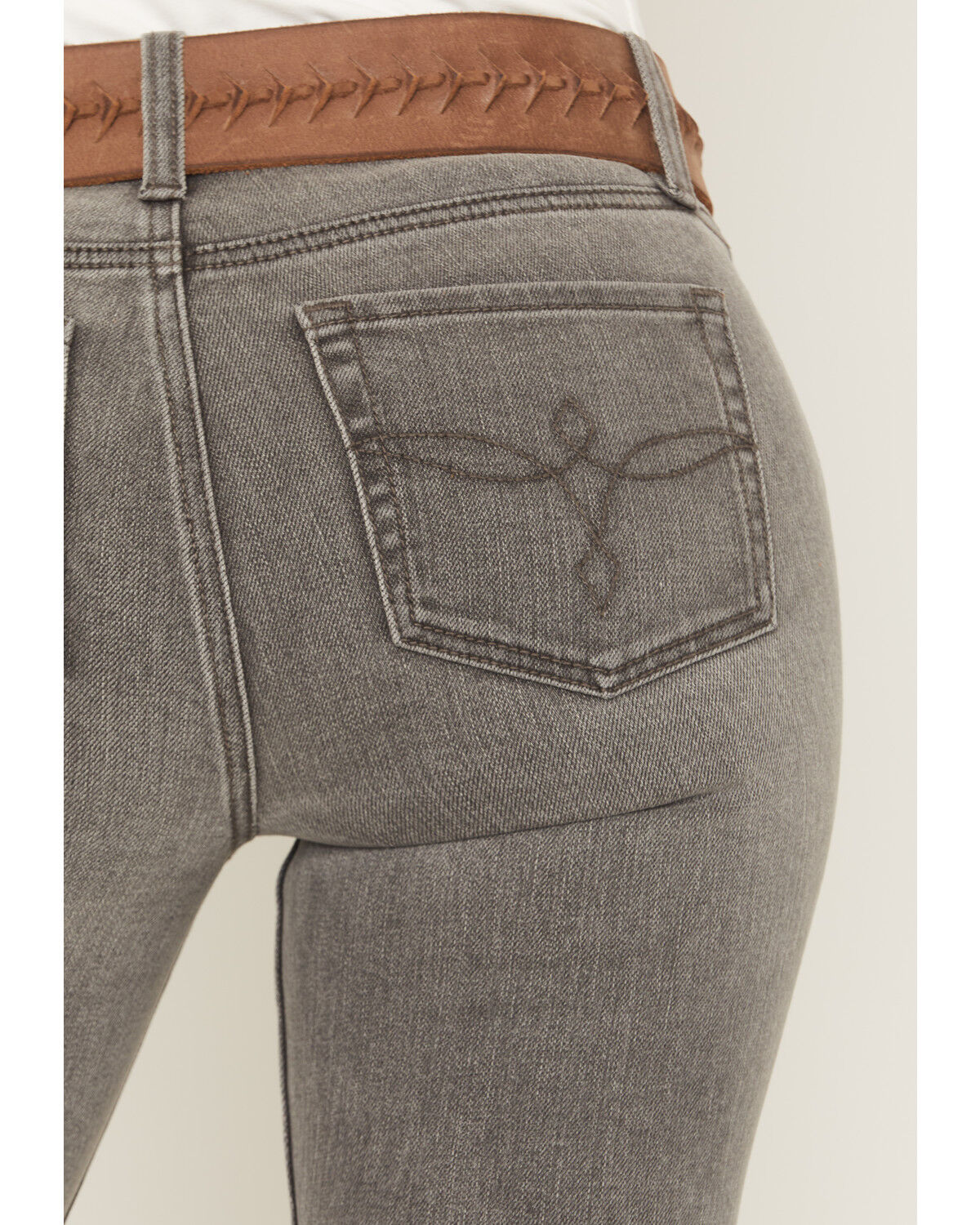 Shyanne Women's Banks Mid Rise Bootcut Comfort Stretch Denim Jeans