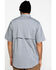 Image #2 - Ariat Men's Grey Rebar Made Tough Durastretch Vent Short Sleeve Work Shirt - Big, Heather Grey, hi-res