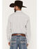 Image #4 - Ariat Men's Boot Barn Exclusive Franz Geo Print Long Sleeve Button-Down Western Shirt - Big, White, hi-res