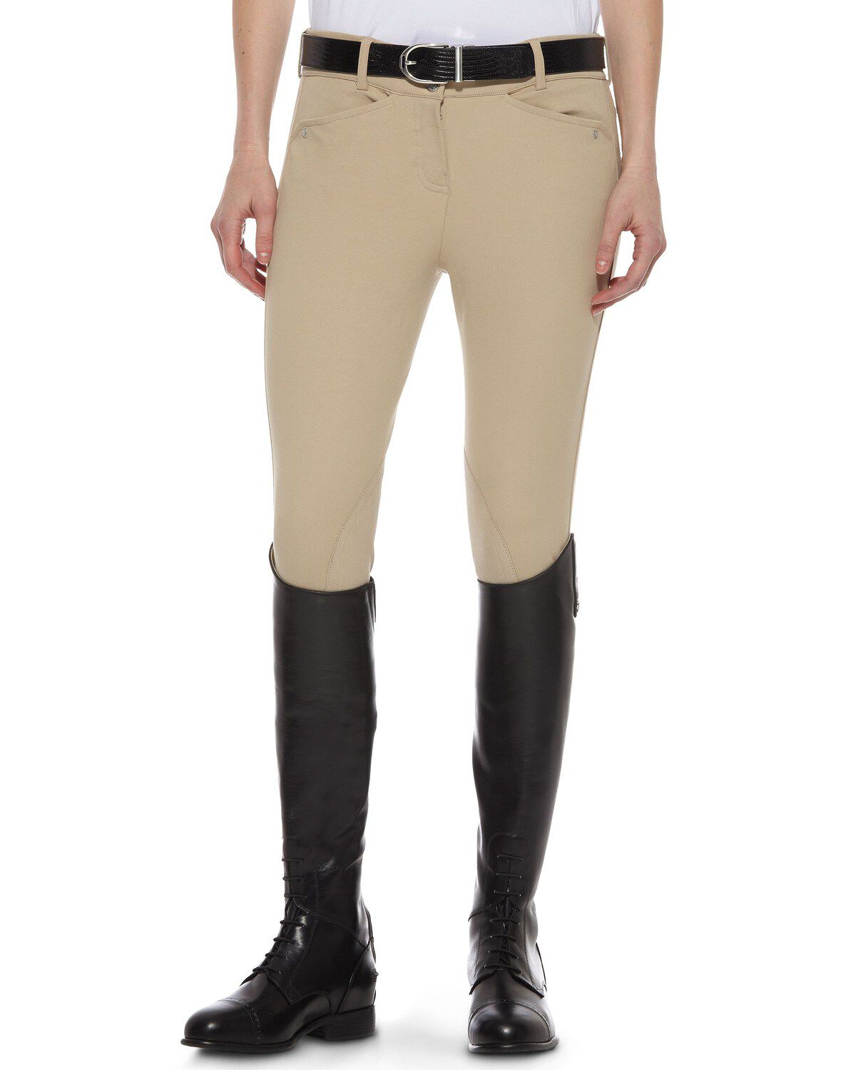 Image #1 - Ariat Women's Heritage Low Rise Riding Breeches, , hi-res