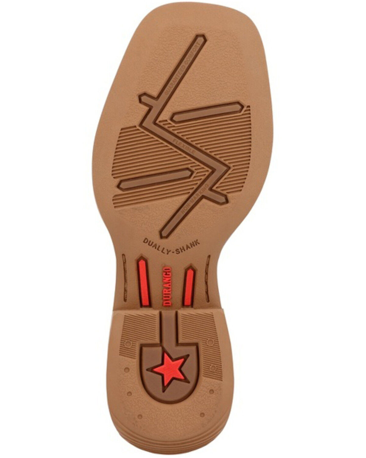 Image #7 - Durango Boys' Lil' Rebel Pro™ Western Boots - Broad Square Toe, Coffee, hi-res