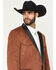 Image #2 - Cody James Black 1978™ Men's Solid Corduroy Button-Down Sportcoat, Brown, hi-res