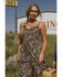 Image #1 - Idyllwind Women's Floral Print Sleeveless Maxi Dress, Black, hi-res