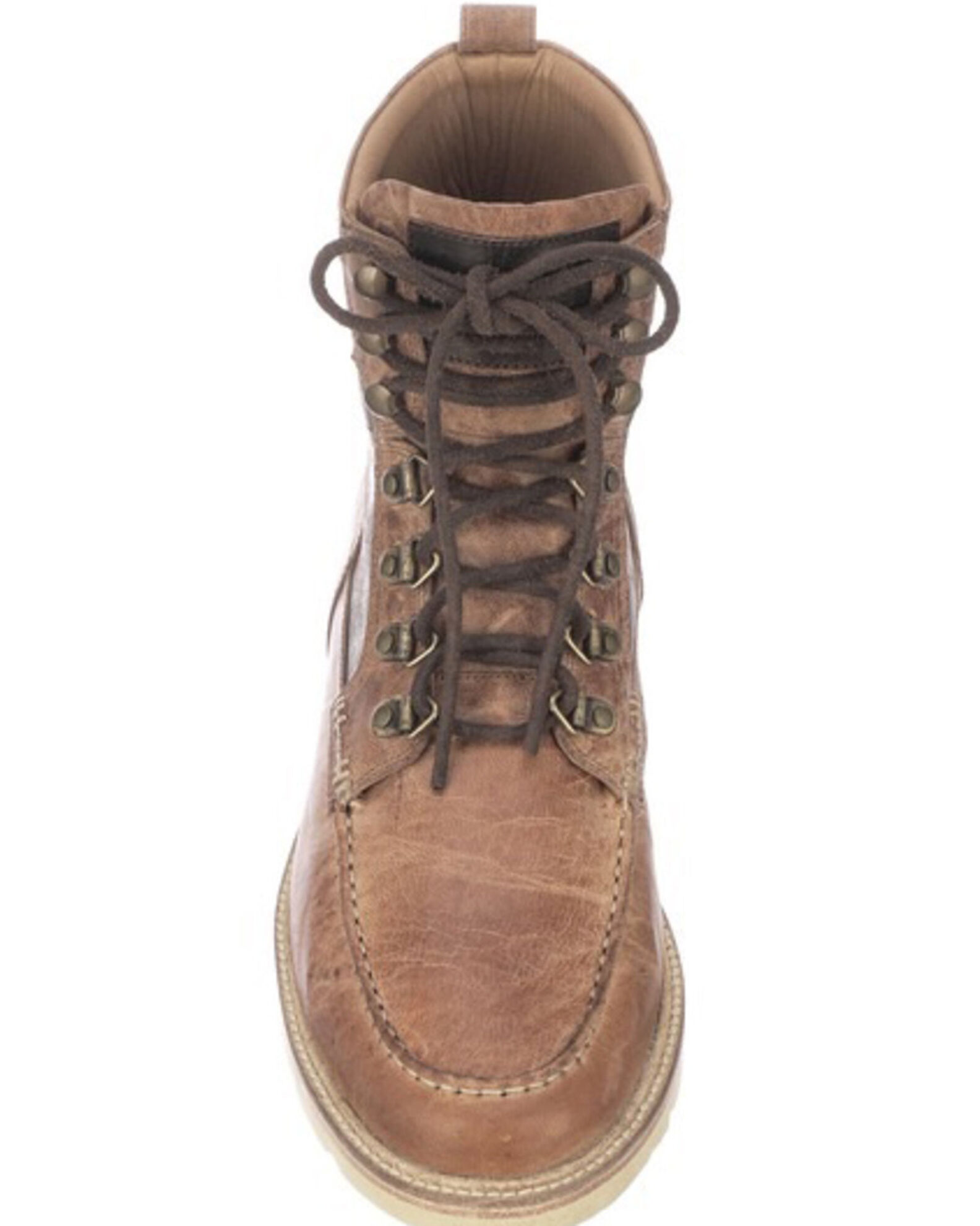 Product Name Lucchese Men s Lace Up Range Boot Moc Toe