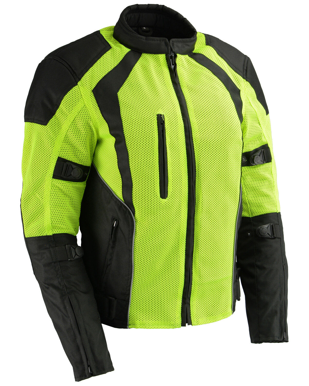 Image #2 - Milwaukee Performance Women's High Visibility Mesh Racer Jacket - 4X, Bright Green, hi-res