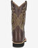 Image #4 - Smoky Mountain Men's Hidalgo Performance Western Boots - Broad Square Toe, Chocolate, hi-res