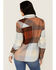 Image #4 - Idyllwind Women's Harlow Long Sleeve Snap Flannel Shirt, Caramel, hi-res