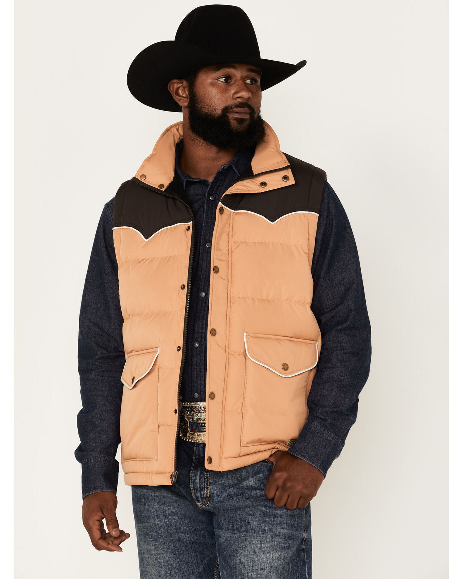 Cinch puffer vest sales