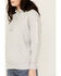 Image #3 - Ariat Women's Boot Barn Exclusive Logo Hoodie, Grey, hi-res