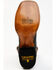 Dan Post Men's Exotic Shark Western Boots - Broad Square Toe, Black, hi-res