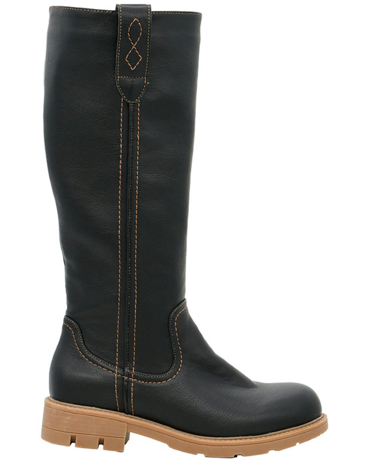 Image #2 - Corkys Women's Gallop Fashion Boots - Round Toe, Black, hi-res
