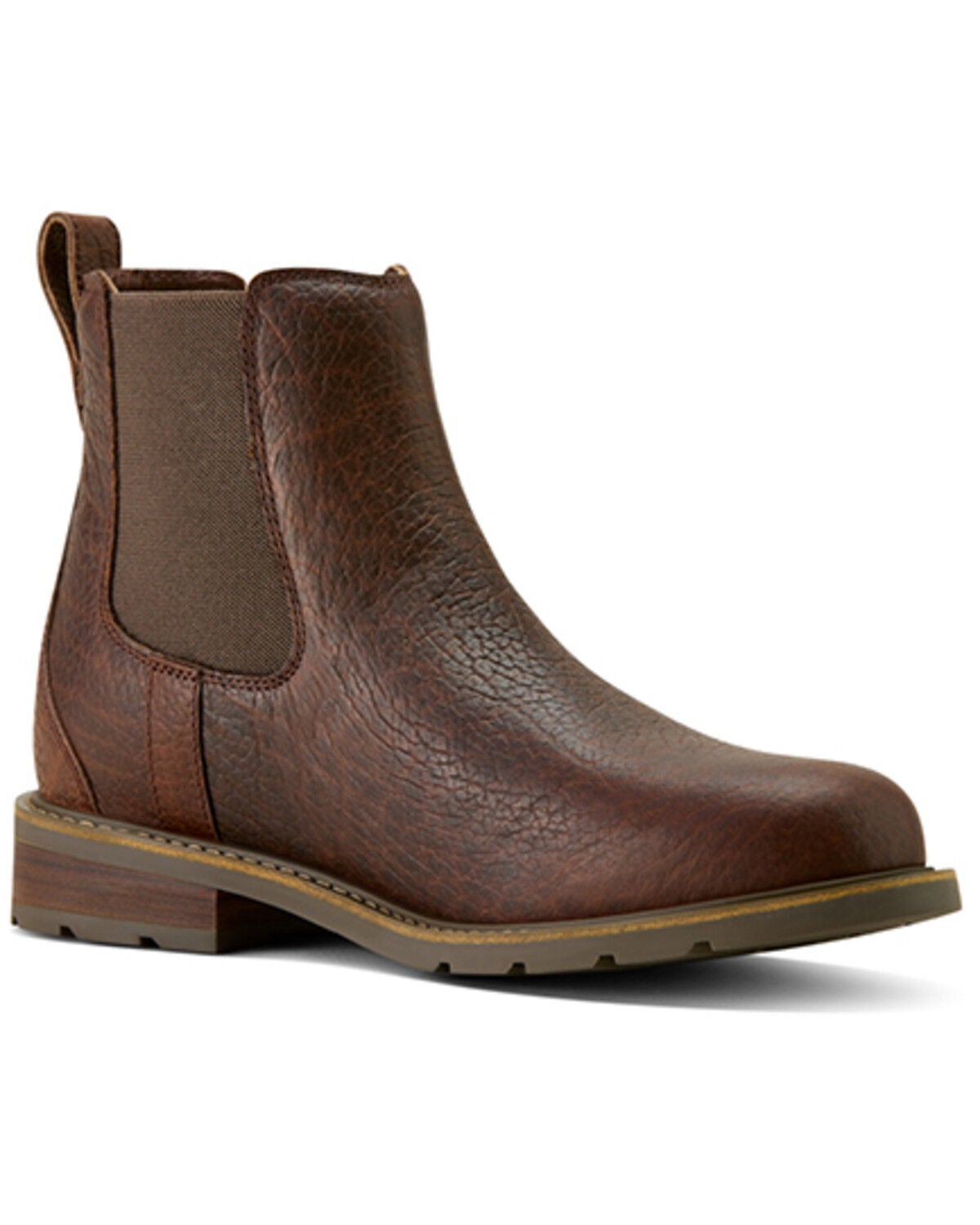 Ariat Men's Wexford Chelsea Boots - Round Toe, Cognac, hi-res