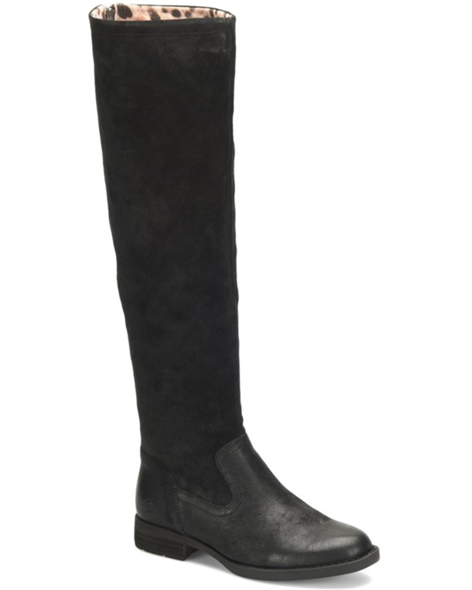 Born black suede boots on sale