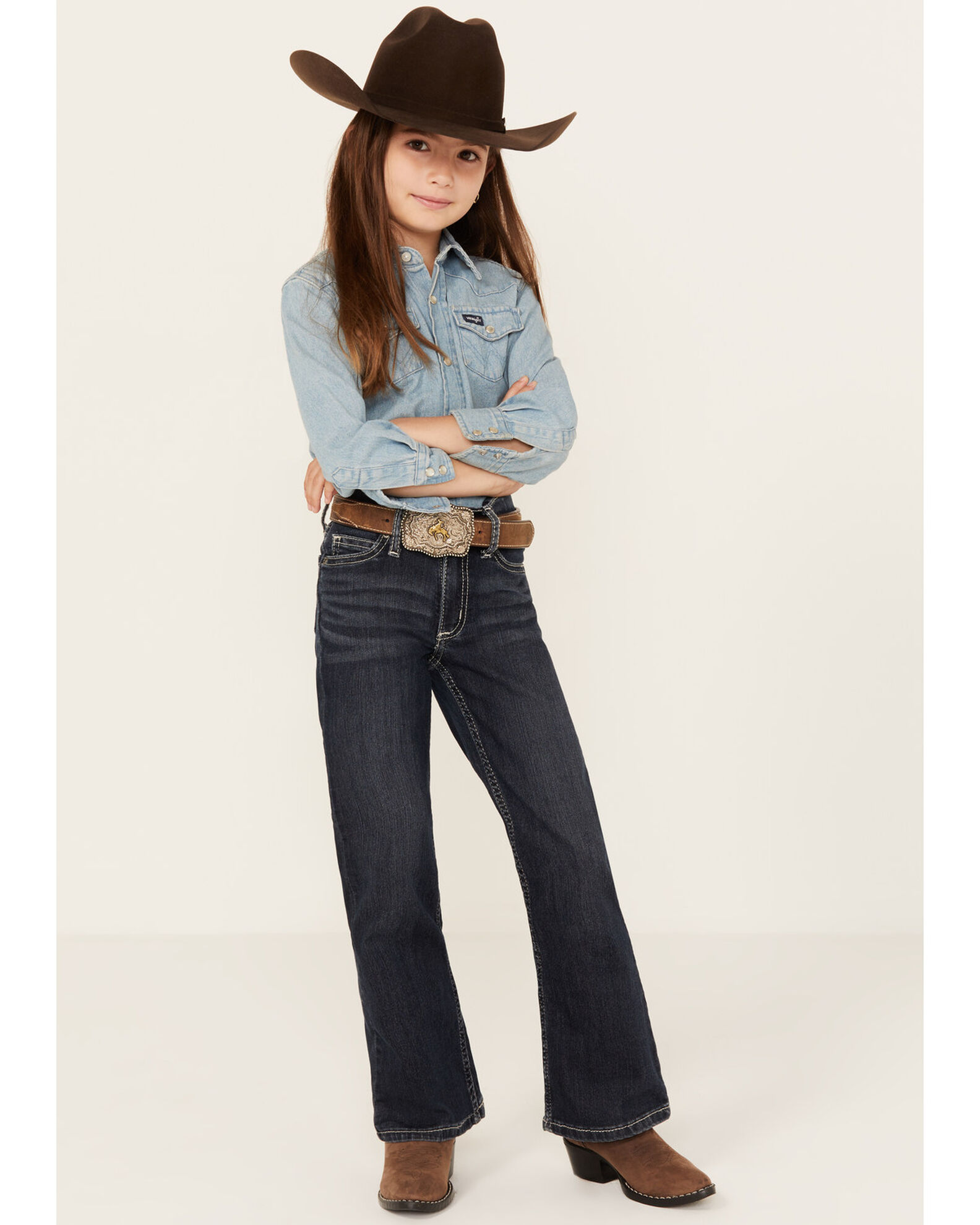 Girls in wranglers clearance