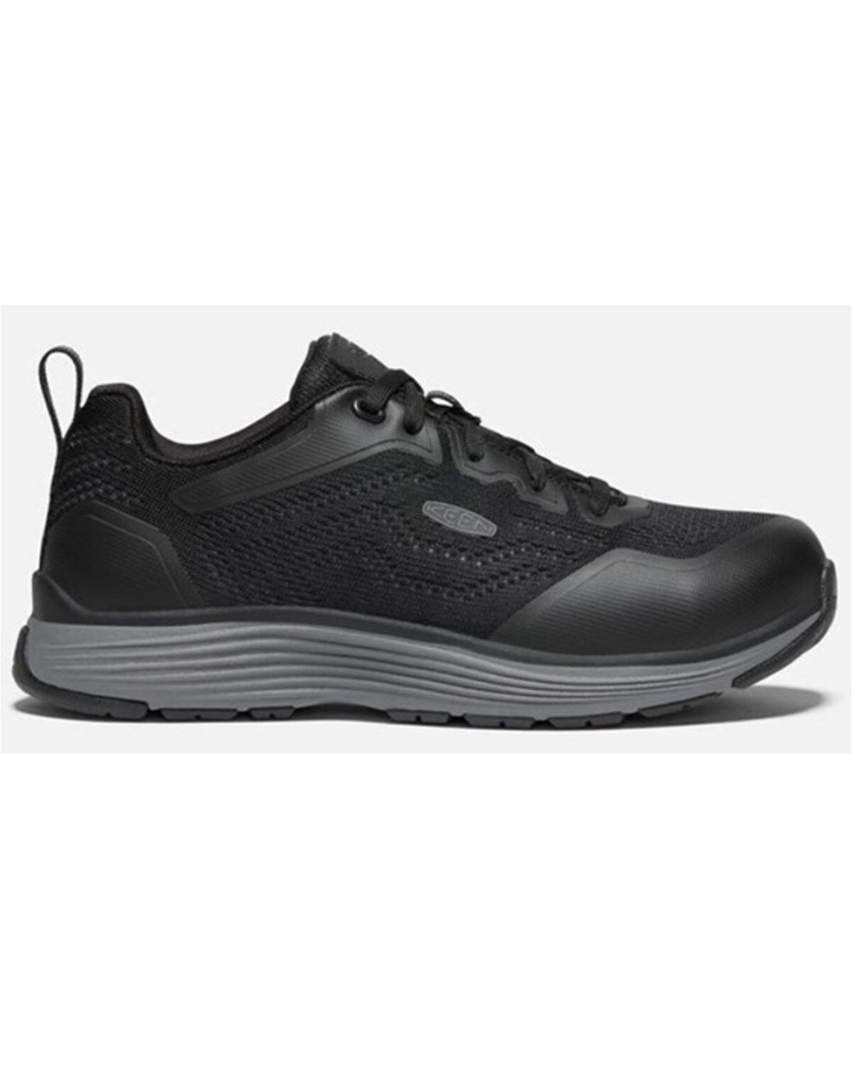 Image #2 - Keen Women's Sparta II ESD Lace-Up Work Sneakers - Aluminum Toe, Black, hi-res