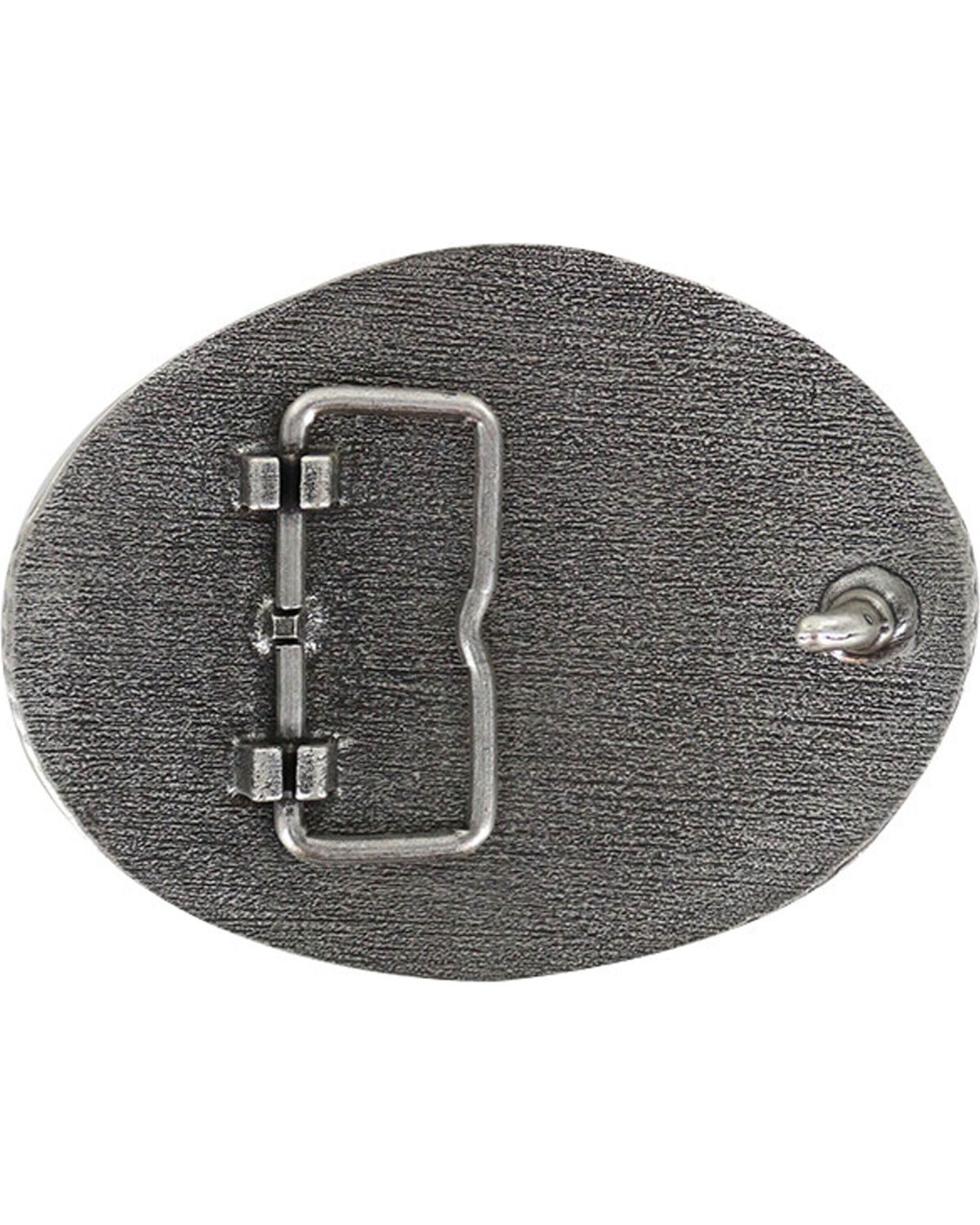 Image #2 - Cody James® Men's Military Memorial Belt Buckle, Silver, hi-res