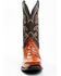 Dan Post Men's Eel Exotic Western Boots - Square Toe , Brown, hi-res