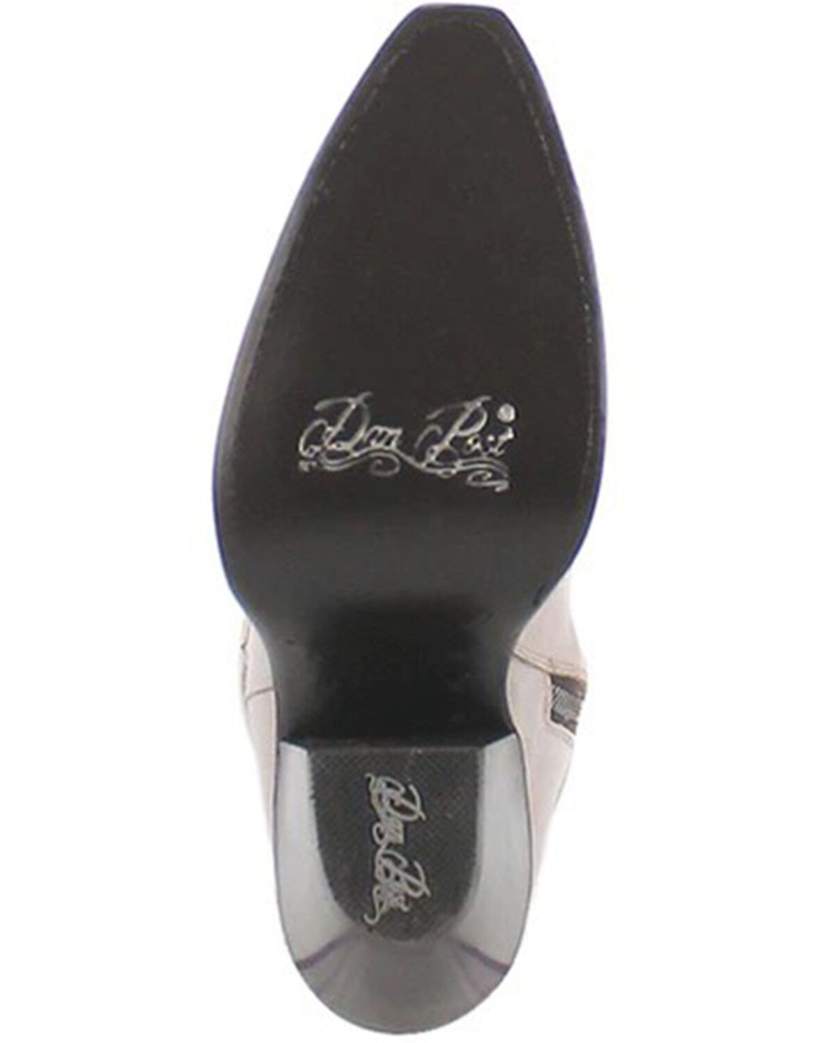 Image #7 - Dan Post Women's Loverfly Tall Western Boots - Snip Toe, White, hi-res