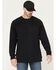 Image #2 - Hawx Men's FR Flaming Skull Long Sleeve Graphic Work T-Shirt, Black, hi-res