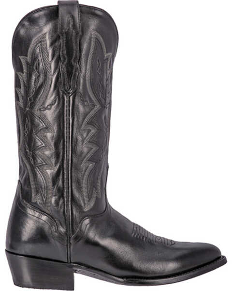 Image #2 - El Dorado Men's Round Toe Vanquished Calf Western Boots, , hi-res