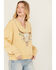 Image #2 - Ariat Women's Steer Head Pullover Sweatshirt , Yellow, hi-res