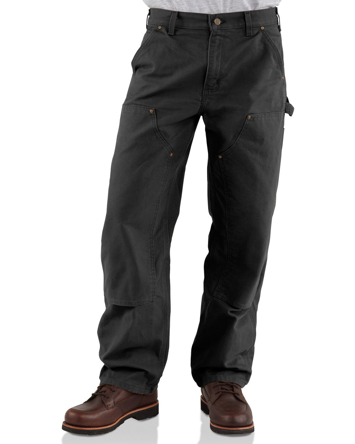 double front work pants