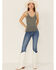 Beyond The Radar Women's Sweater Knit Cami, Light Blue, hi-res