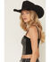 Image #4 - Idyllwind Women's Dahlia Rhinestone Bustier Tank, Black, hi-res