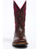 Shyanne Women's Xero Gravity Mesh Panel Western Boots - Square Toe, Brown/pink, hi-res