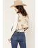 Image #4 - Fornia Women's Running Horse Whip Stitch Vest, Natural, hi-res