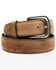 Image #1 - Moonshine Spirit Men's Cutaway Leather Belt, Brown, hi-res