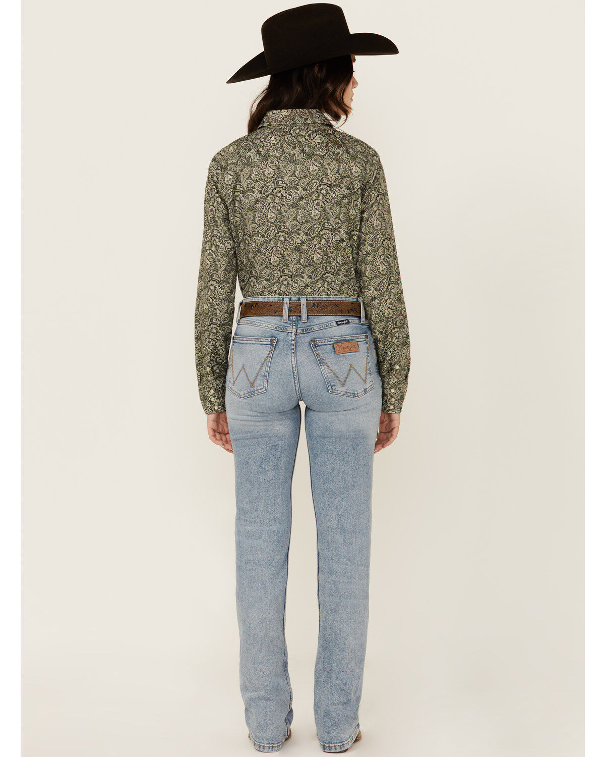 Product Name:  Wrangler Retro Women's Dillon Light Wash Mid Rise Mae Stretch Bootcut Jeans