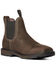 Image #1 - Ariat Men's Groundbreaker Chelsea H20 Work Boot - Broad Square Toe, Brown, hi-res